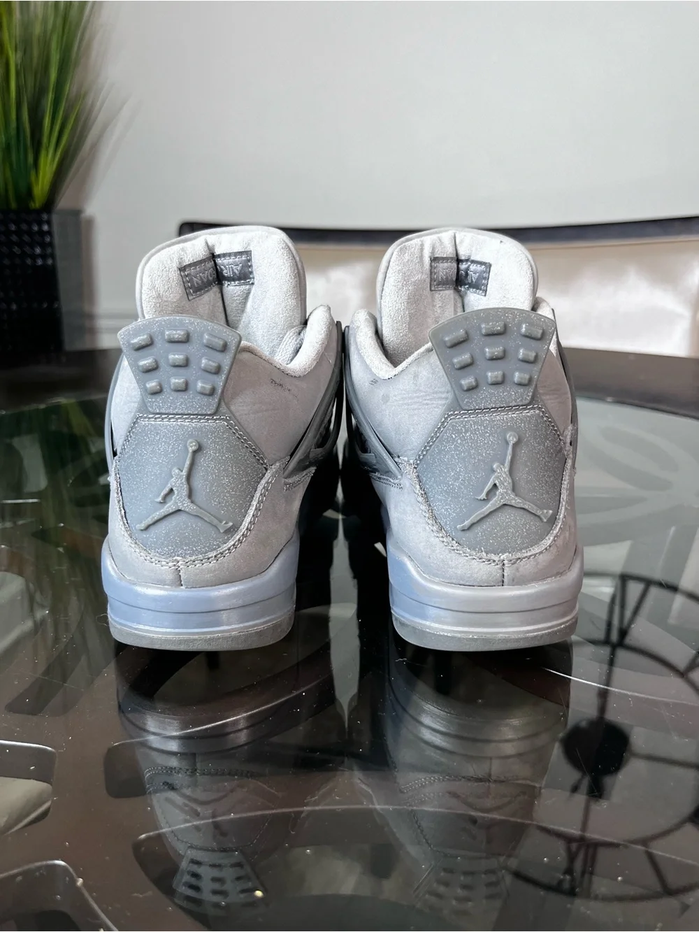 Nike Air Jordan 4 Retro SE Paris Olympics Wet Cement Youth Sz 5.5 Y